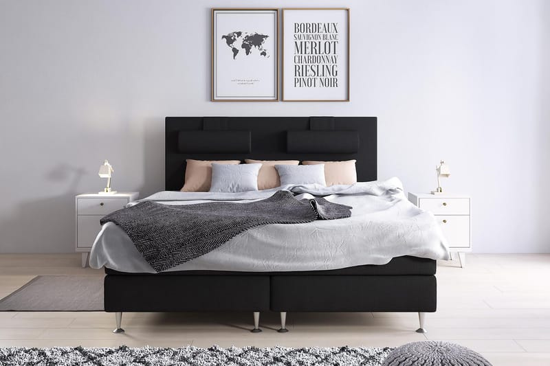 Meja Nakkepute Stor 1-pk - Svart - Møbler - Senger - Sengetilbehør & sengegavl