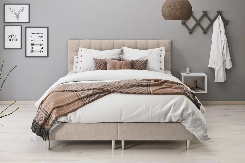 Montana Sengegavl 90 cm - Beige - Møbler - Senger - Sengetilbehør & sengegavl - Sengegavl