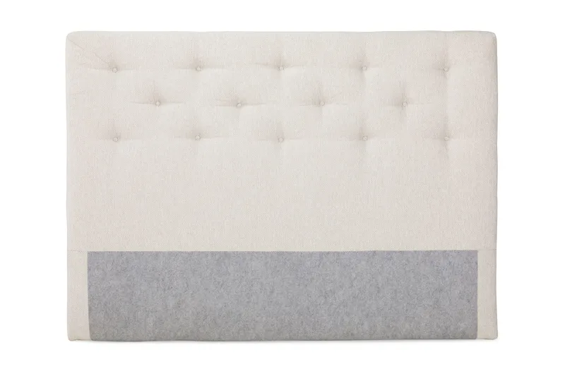 Nice Deluxe Sengegavl 160x200 - Beige - Møbler - Senger - Sengetilbehør & sengegavl - Sengegavl