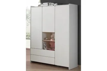Baby Bed med kommode, stellebord, garderobe, bokhylle Kiddy 3 dører - 3 dører - Møbler - Senger - Sengetilbehør & sengegavl - Oppbevaring til senger