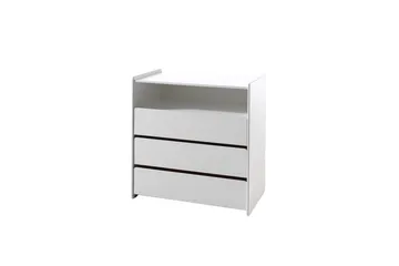 Baby Bed med kommode, stellebord, garderobe, bokhylle Kiddy 3 dører - 3 dører - Møbler - Senger - Sengetilbehør & sengegavl - Oppbevaring til senger