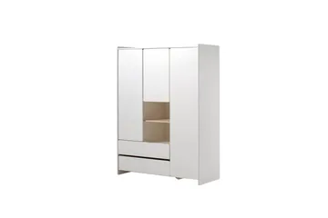 Baby Bed med kommode, stellebord, garderobe, bokhylle Kiddy 3 dører - 3 dører - Møbler - Senger - Sengetilbehør & sengegavl - Oppbevaring til senger