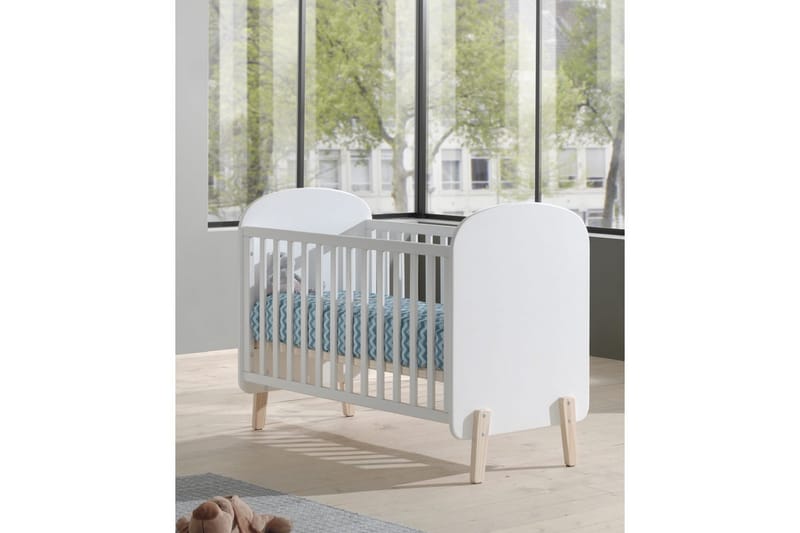 Baby Bed med kommode og garderobe topp Kiddy 2-dører - 2-dører - Møbler - Senger - Sengetilbehør & sengegavl - Oppbevaring til senger