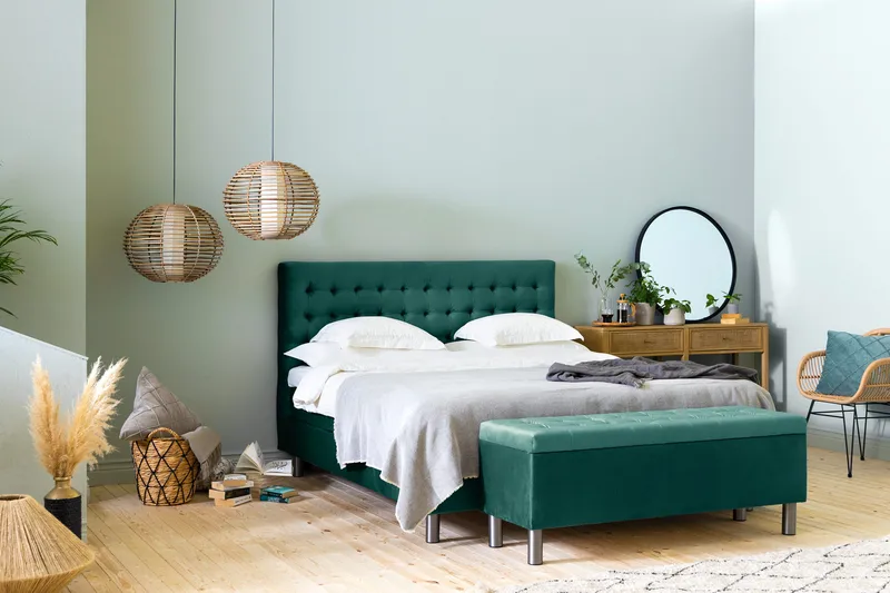 Donte Sengekiste 140 cm Square - Møbler - Senger - Sengetilbehør & sengegavl - Oppbevaring til senger