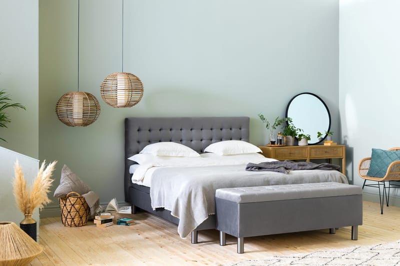 Donte Sengekiste 140 cm Square - Møbler - Senger - Sengetilbehør & sengegavl - Oppbevaring til senger