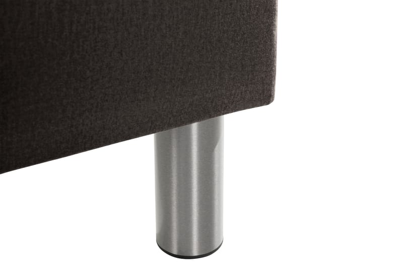 Ella Sengekiste 140cm Rutete - Svart - Møbler - Senger - Sengetilbehør & sengegavl - Oppbevaring til senger