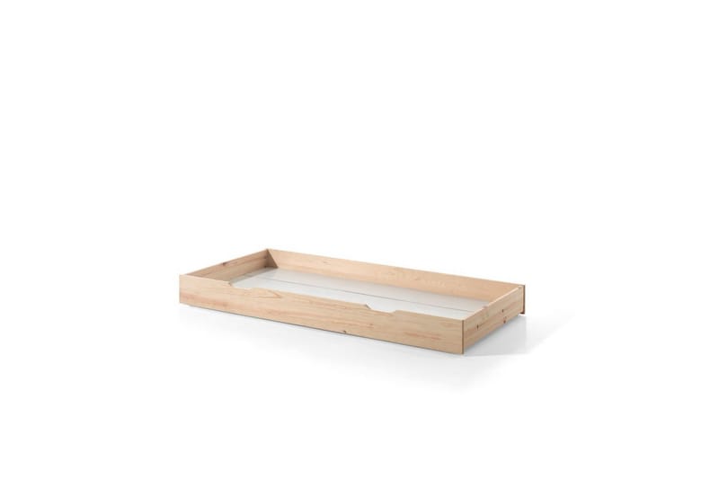 Husseng uten gjerde og skuff Dallas 90x200 cm Naturlig - Naturlig - Møbler - Senger - Sengetilbehør & sengegavl - Oppbevaring til senger