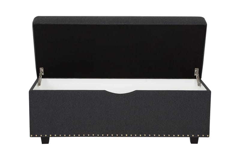 Jolie Sengekiste - Sort - Møbler - Senger - Sengetilbehør & sengegavl - Oppbevaring til senger