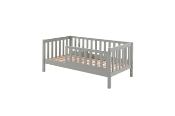 Juniorseng med skuff Småbarnsseng Grå - Grå - Møbler - Barnemøbler - Barneseng & Juniorseng - Enkeltseng barn