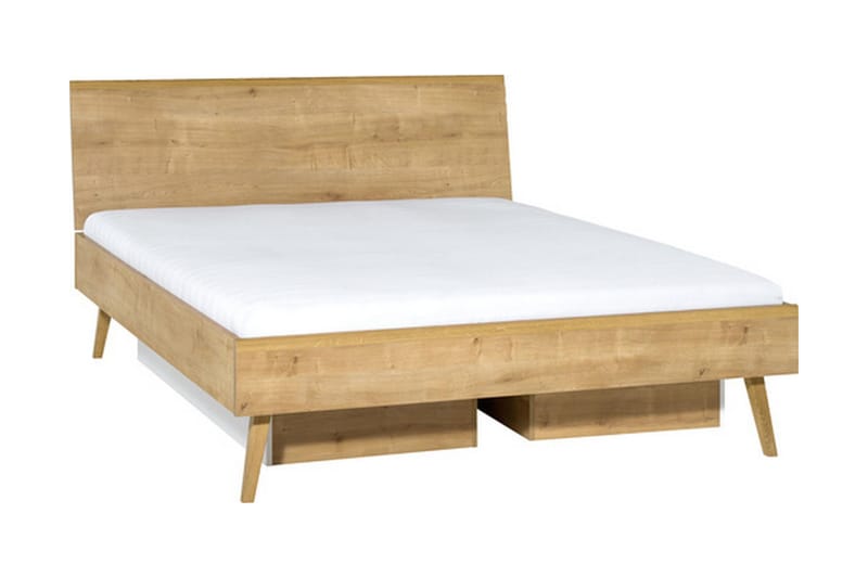 Nature Sengeskuff Nature / White - VOX - Møbler - Senger - Sengetilbehør & sengegavl - Oppbevaring til senger