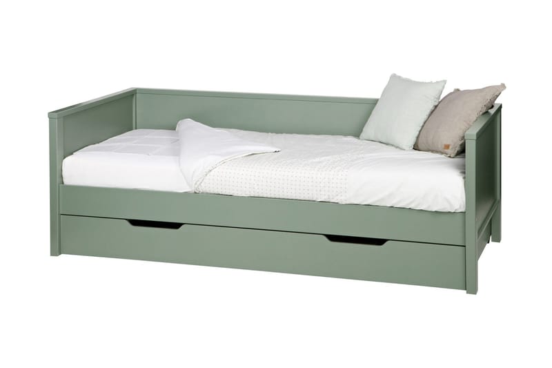 Nikki Sengeskuff 94x198 cm - Grønn - Møbler - Senger - Sengetilbehør & sengegavl - Oppbevaring til senger