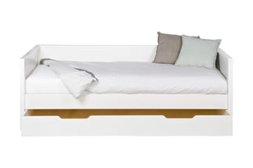Nikki Sengeskuff 94x198 cm - Hvit - Møbler - Senger - Sengetilbehør & sengegavl - Oppbevaring til senger