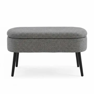 Pouffe with Storage Atelier Del Sofa Grå