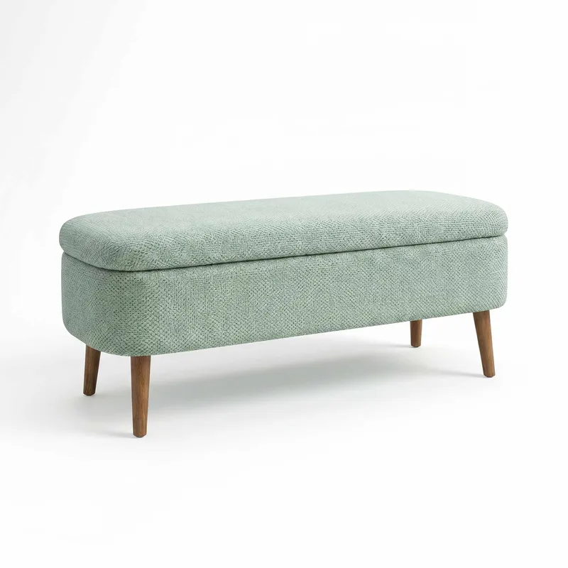 Pouffe with Storage Atelier Del Sofa Grønn, undefined