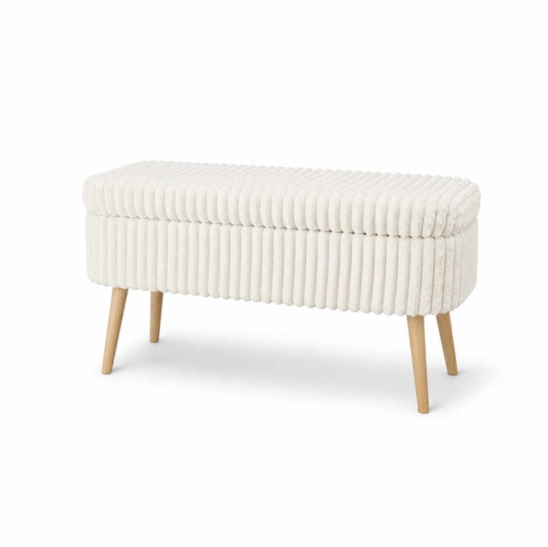 Pouffe with Storage Atelier Del Sofa Toscano Cream, undefined