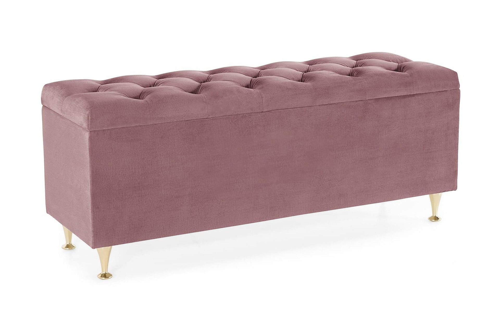 Royal Velvet Sengekiste Fløyel - Rosa