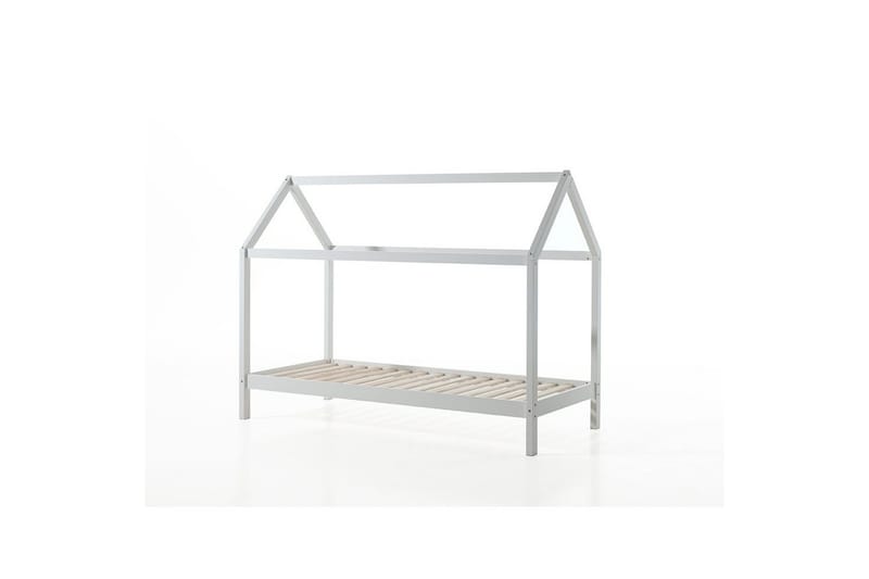 Seng med skuff Dallas Hvit, Hvit