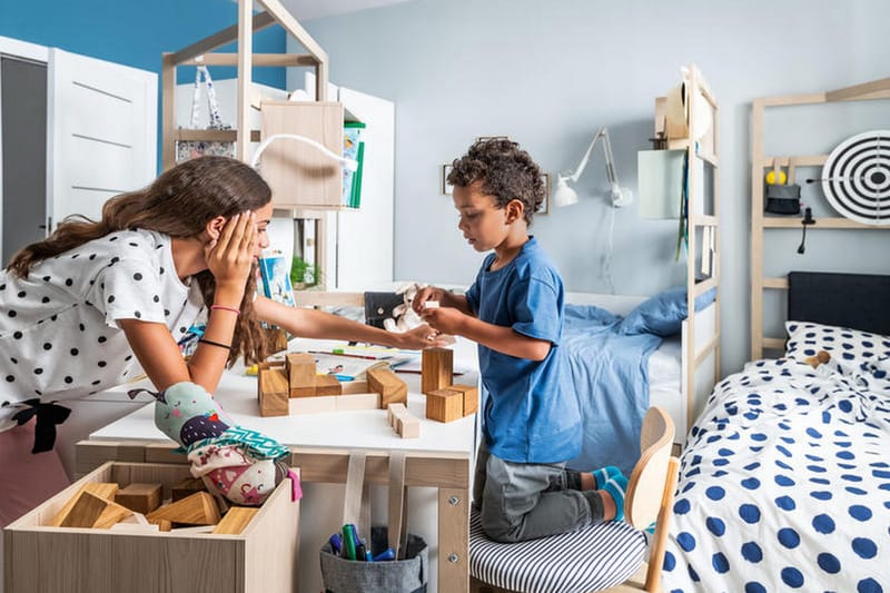 STIGE Kommode Tre / Natur - VOX - Møbler - Senger - Sengetilbehør & sengegavl - Oppbevaring til senger