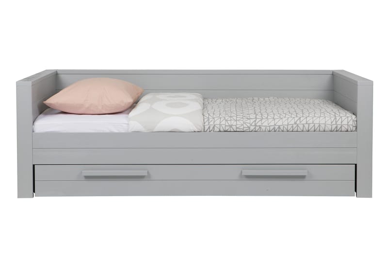 Wubbe Sengeskuff 91x198 cm - Grå - Møbler - Senger - Sengetilbehør & sengegavl - Oppbevaring til senger