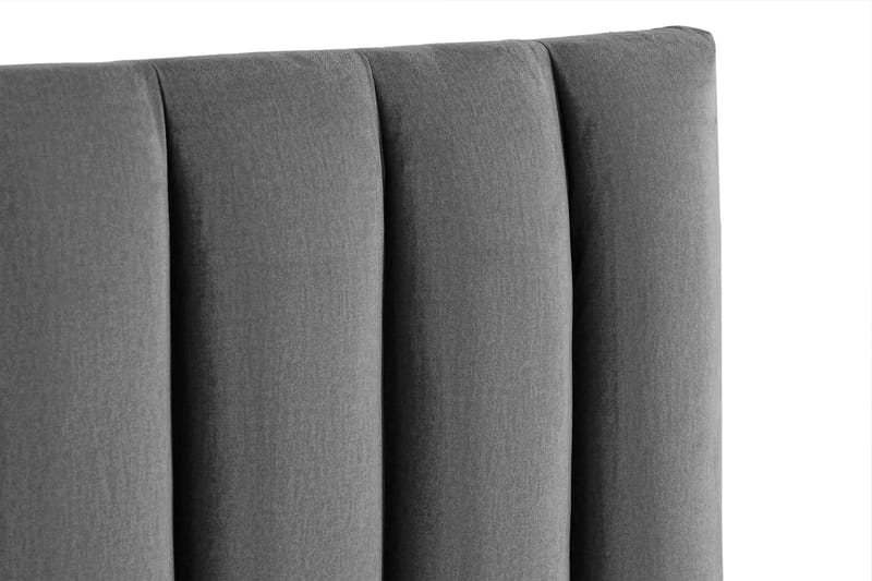 Rakel Sengegavl 160cm - Mørkegrå/Fløyel - Møbler - Senger - Sengetilbehør & sengegavl - Sengegavl