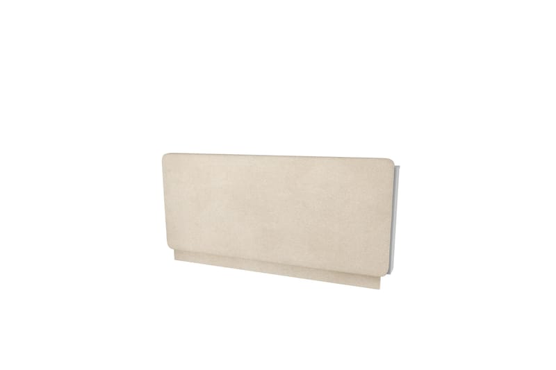 Rauk Sengegavl 150 cm - Beige/Grå - Møbler - Senger - Sengetilbehør & sengegavl - Sengegavl