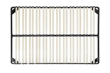 Basic Ribbebunn 140|200 Cm - Hvit - Møbler - Senger - Sengetilbehør & sengegavl - Ribbebunn