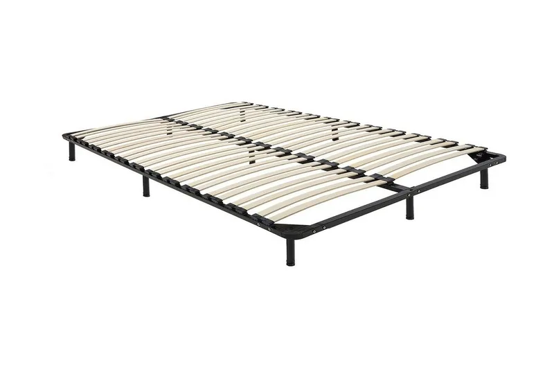 Basic Ribbebunn 140|200 Cm, Hvit