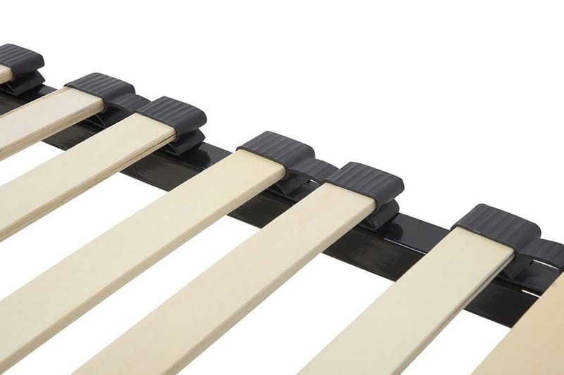 Basic Ribbebunn 90|200 Cm - Hvit|Svart - Møbler - Senger - Sengetilbehør & sengegavl - Ribbebunn