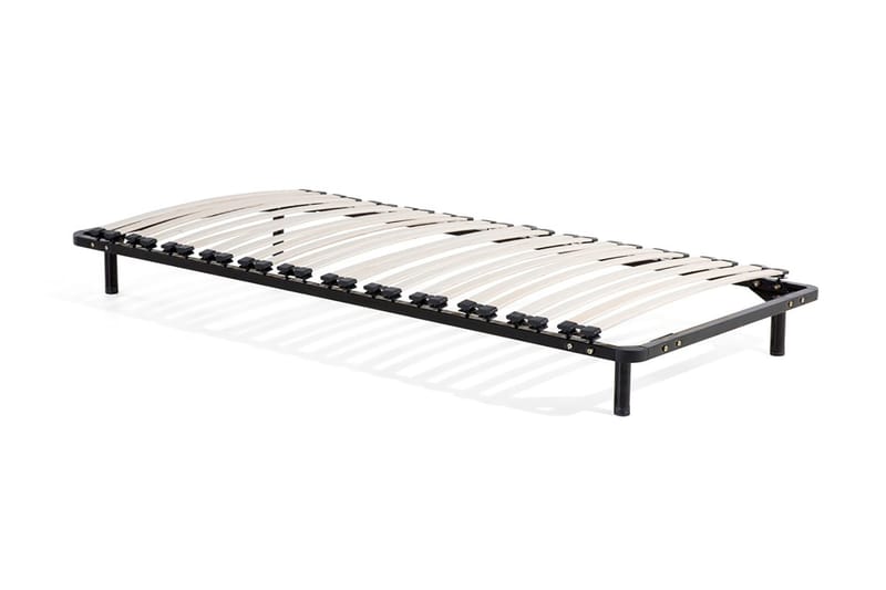 Basic Ribbebunn 90|200 Cm - Svart|Hvit - Møbler - Senger - Sengetilbehør & sengegavl - Ribbebunn