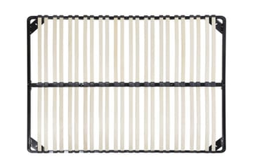 Beronic Ribbebunn 140x200 cm - Svart - Møbler - Senger - Sengetilbehør & sengegavl - Ribbebunn
