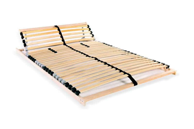 Spilebase med 28 lameller 7 soner 100x200 cm - Tre - Ribbebunn