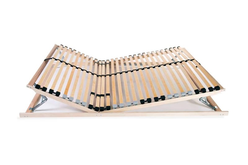 Spilebase med 28 lameller 7 soner 120x200 cm - Tre - Møbler - Senger - Sengetilbehør & sengegavl - Ribbebunn