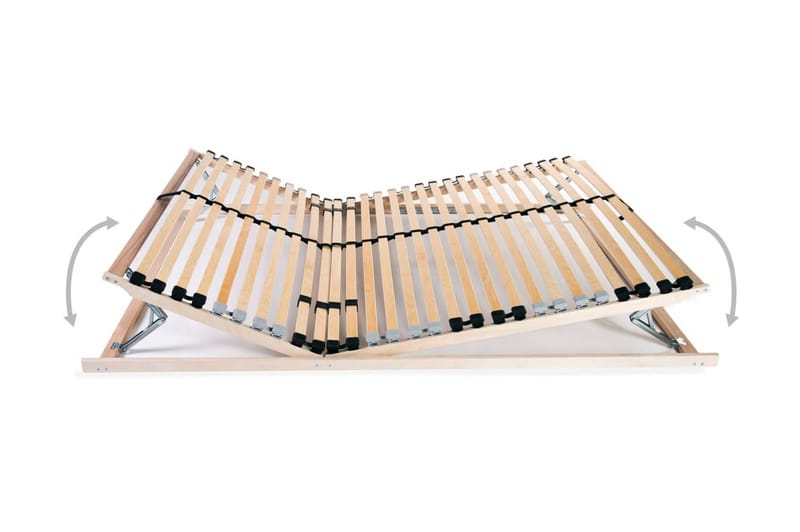 Spilebase med 28 lameller 7 soner 120x200 cm - Tre - Møbler - Senger - Sengetilbehør & sengegavl - Ribbebunn