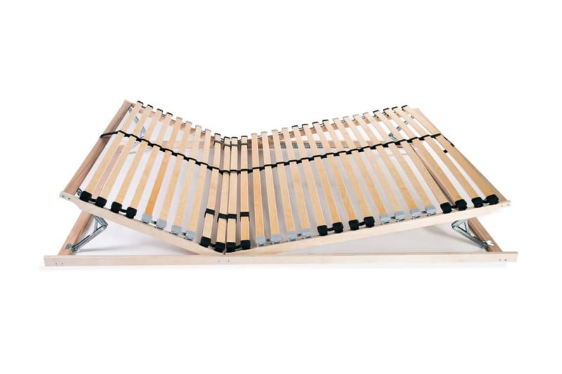 Spilebase med 28 lameller 7 soner 140x200 cm - Tre - Møbler - Senger - Sengetilbehør & sengegavl - Ribbebunn