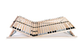 Spilebase med 28 lameller 7 soner 80x200 cm - Tre - Møbler - Senger - Sengetilbehør & sengegavl - Ribbebunn