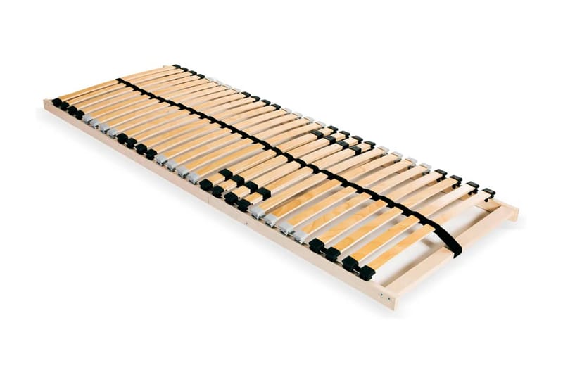 Spilebase med 28 lameller 7 soner 90x200 cm - Tre - Møbler - Senger - Sengetilbehør & sengegavl - Ribbebunn
