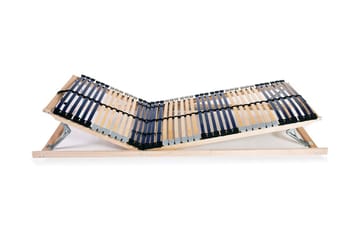 Spilebase med 42 lameller 7 soner 80x200 cm - Tre - Møbler - Senger - Sengetilbehør & sengegavl - Ribbebunn