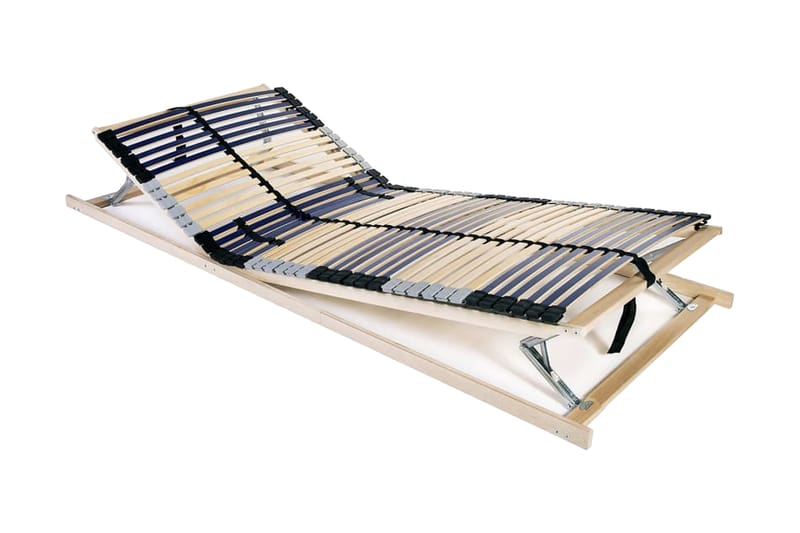 Spilebaser 2 stk med 42 lameller 7 soner 90x200 cm - Møbler - Senger - Sengetilbehør & sengegavl - Ribbebunn