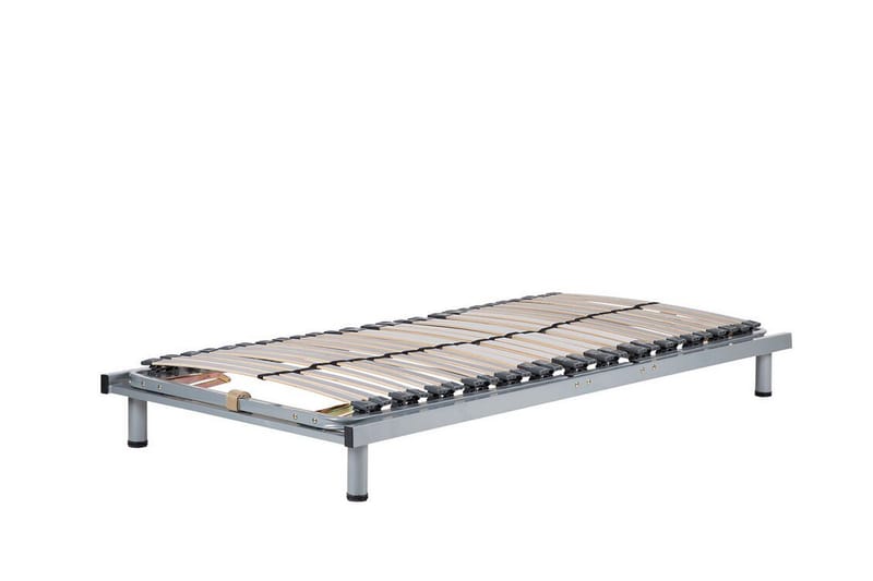 Tameaka Ribbebunn Manuell Regulerbar 180x200 cm - Sølv - Møbler - Senger - Sengetilbehør & sengegavl - Ribbebunn