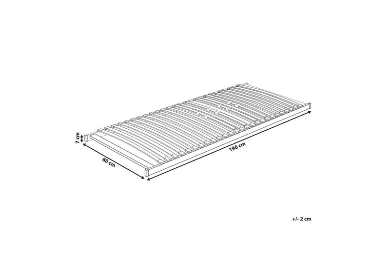 Sengebunn med lameller Vouziers - 80x200 cm - Møbler - Senger - Sengetilbehør & sengegavl - Ribbebunn