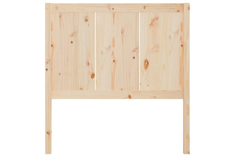 Sengegavl 105,5x4x100 cm heltre furu - Brun - Møbler - Senger - Sengetilbehør & sengegavl - Sengegavl