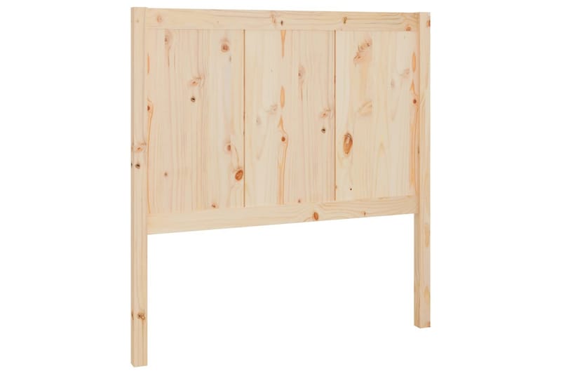 Sengegavl 105,5x4x100 cm heltre furu - Brun - Møbler - Senger - Sengetilbehør & sengegavl - Sengegavl