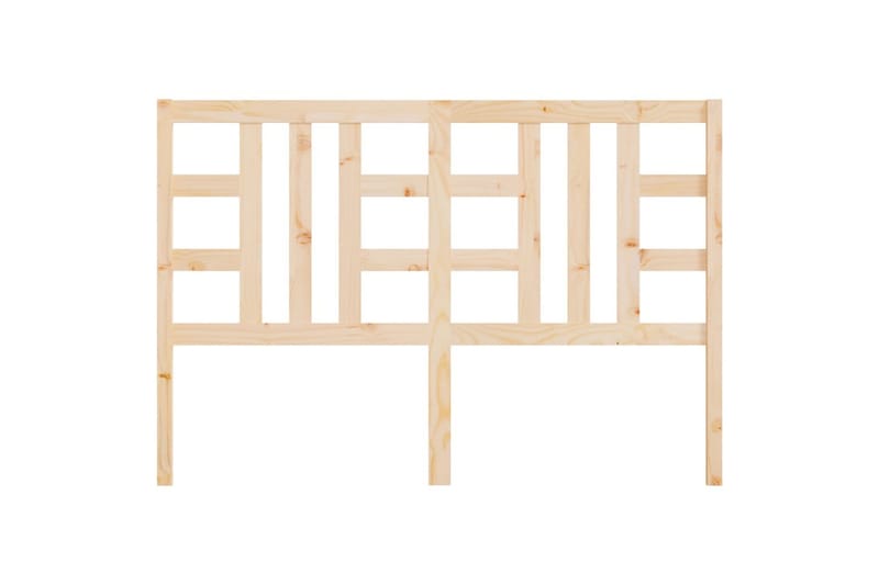 Sengegavl 141x4x100 cm heltre furu - Brun - Møbler - Senger - Sengetilbehør & sengegavl - Sengegavl