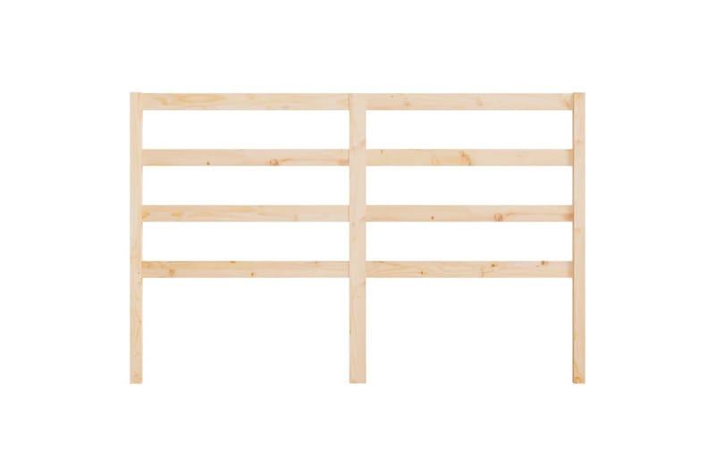 Sengegavl 141x4x100 cm heltre furu - Brun - Møbler - Senger - Sengetilbehør & sengegavl - Sengegavl