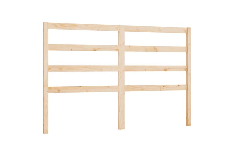 Sengegavl 141x4x100 cm heltre furu - Brun - Møbler - Senger - Sengetilbehør & sengegavl - Sengegavl
