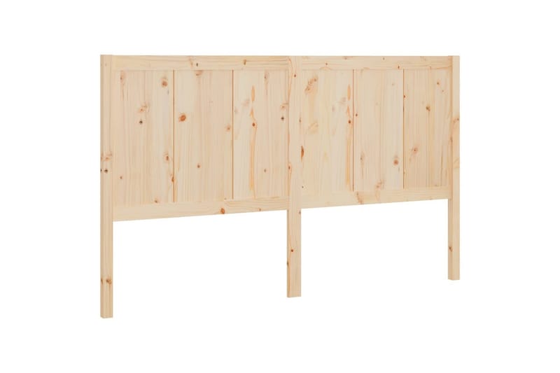 Sengegavl 145,5x4x100 cm heltre furu - Brun - Møbler - Senger - Sengetilbehør & sengegavl - Sengegavl