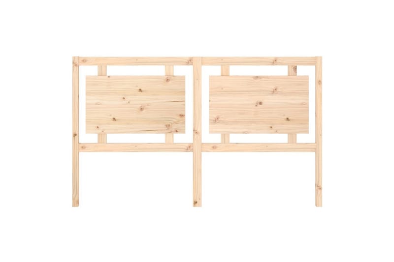 Sengegavl 165,5x4x100 cm heltre furu - Brun - Møbler - Senger - Sengetilbehør & sengegavl - Sengegavl