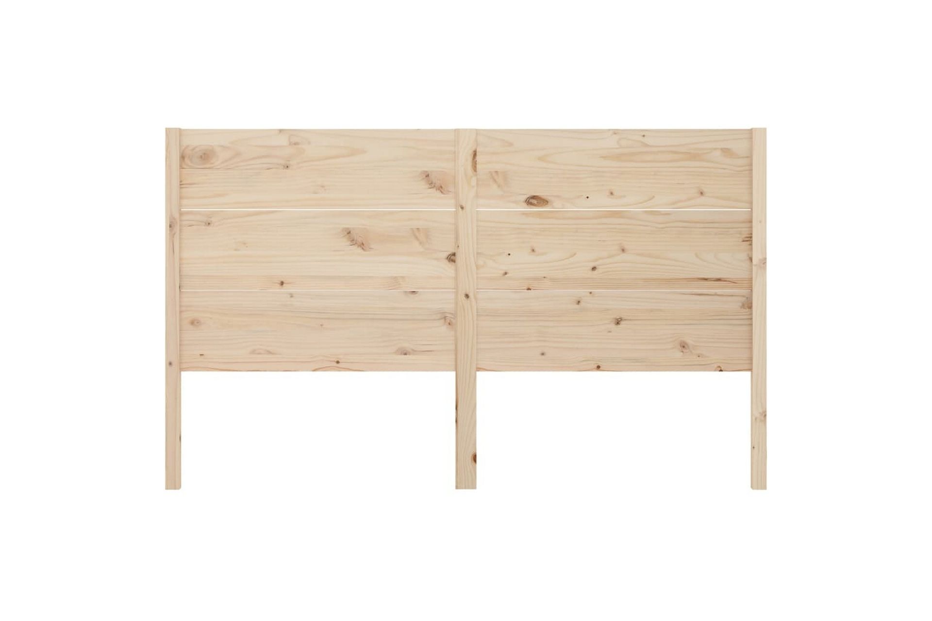 Sengegavl 166x4x100 cm heltre furu - Brun - Møbler - Senger - Sengetilbehør & sengegavl - Sengegavl