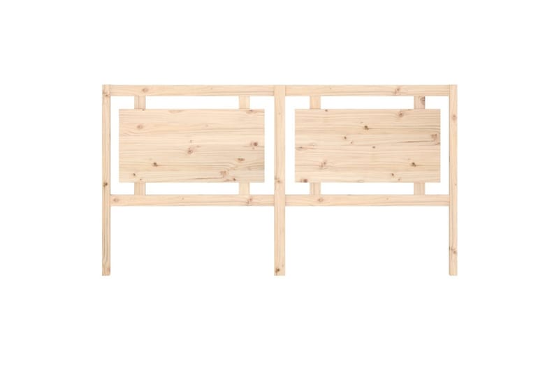 Sengegavl 185,5x4x100 cm heltre furu - Brun - Møbler - Senger - Sengetilbehør & sengegavl - Sengegavl