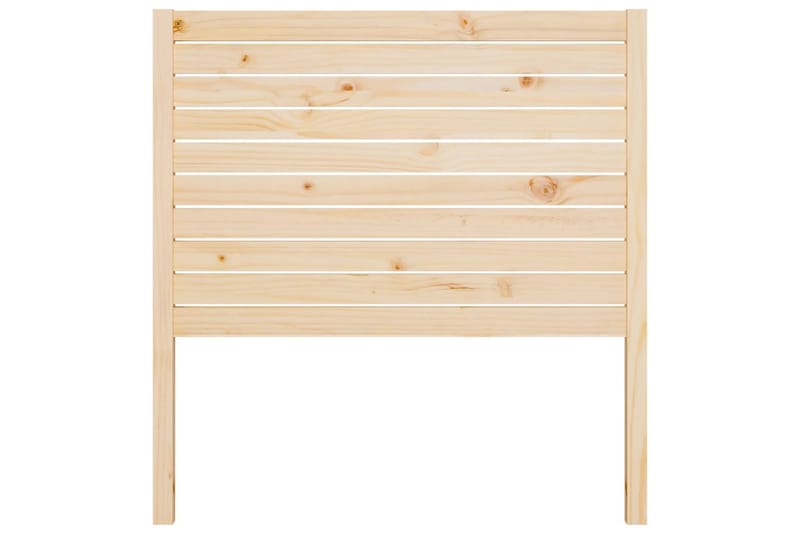 Sengegavl 81x4x100 cm heltre furu - Brun - Møbler - Senger - Sengetilbehør & sengegavl - Sengegavl